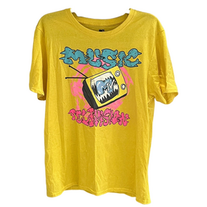 MTV Yellow Graphic Tee